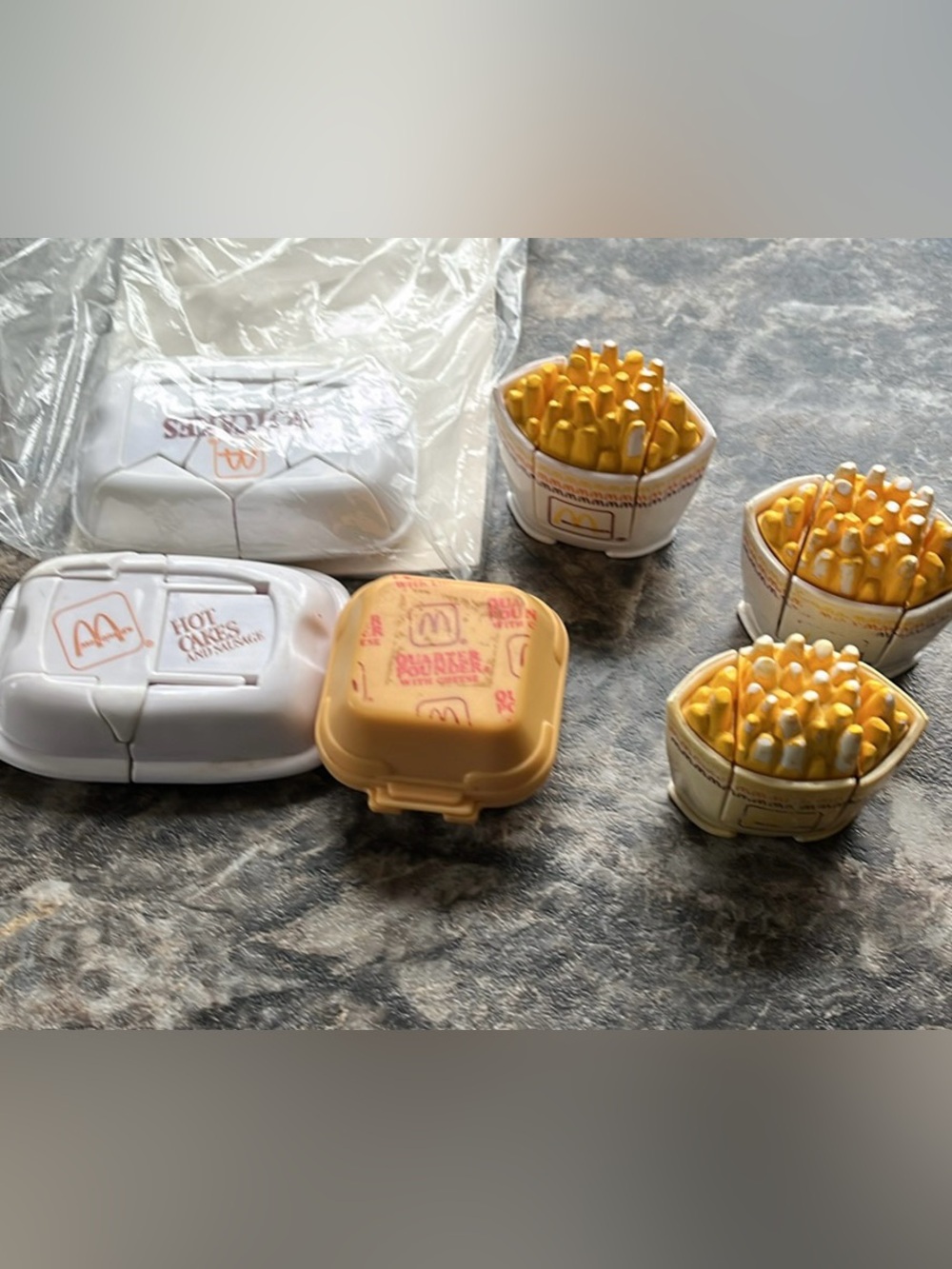 Vintage McDonald's Changeable Toys